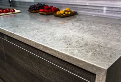 granite countertops kitchen gray